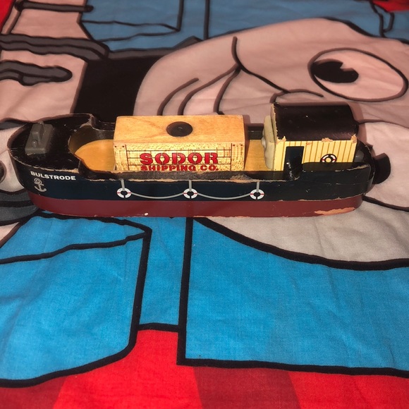 Older set cranky bulstrode cargo Thomas wooden - Picture 6 of 12